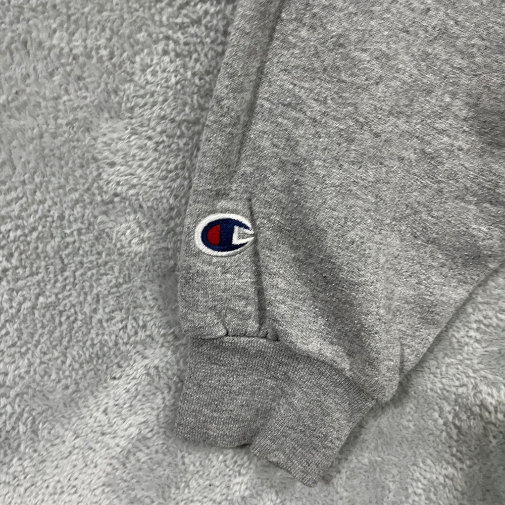 Vtg Wofford College Sweatshirt Mens M Gray Fleece Lined Champion NCAA Pullover - Picture 5 of 10